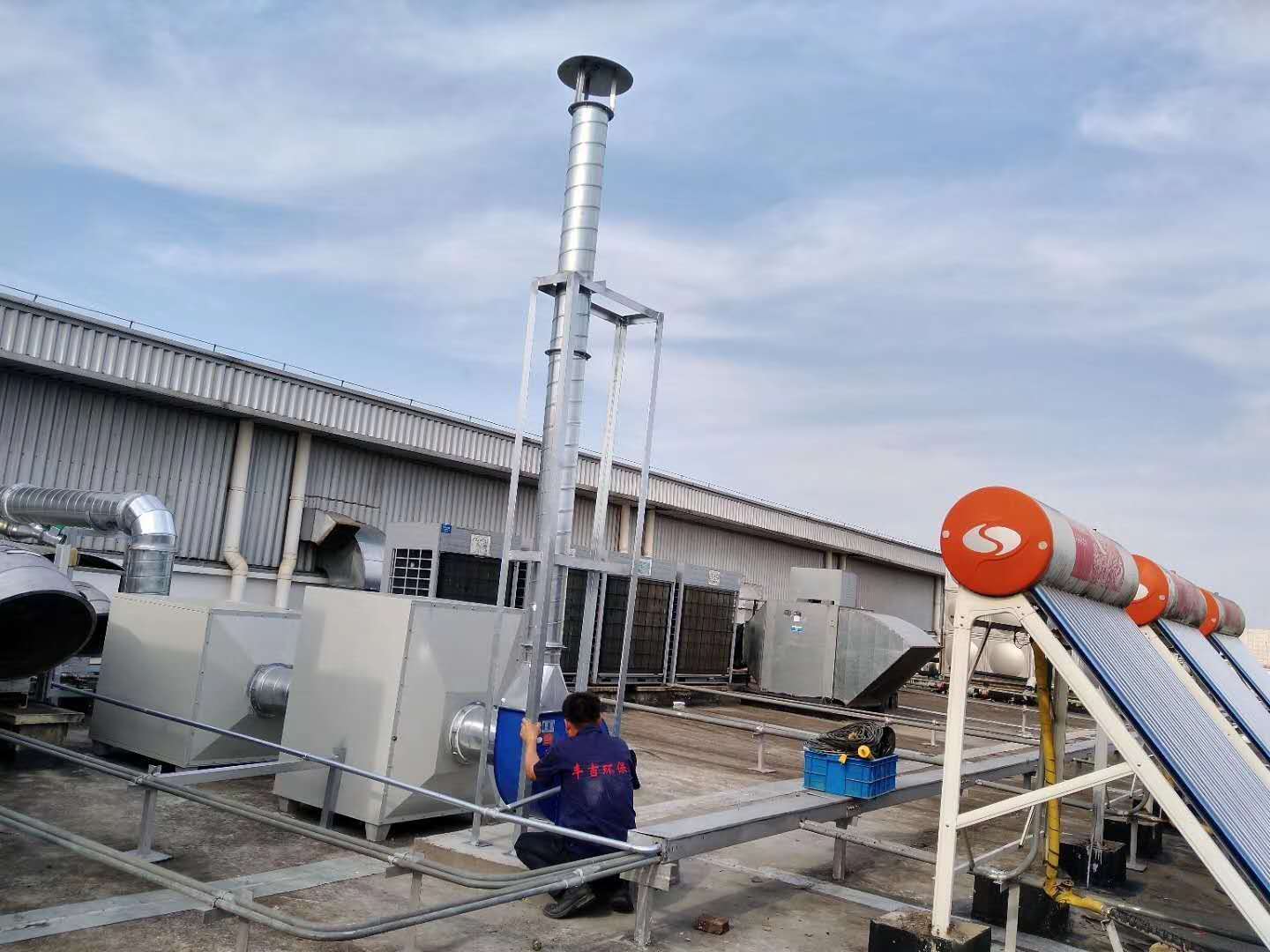 湖南航空剎車(chē)片廠家電爐尾氣處理